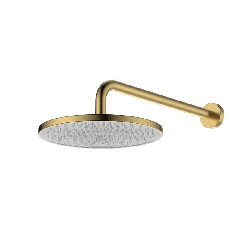 RELAX-HS-01 Верхний душ с кронштейном и креплением к стене, хром, артикул RELAX-HS-01