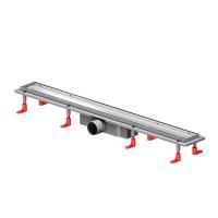 W02SC-U11-080-04SB PrimeFlow Трап для душа линейный универс затвор Tile 80см цвет сталь мат W02SC-U11-080-04SB PrimeFlow Трап для душа линейный универс затвор Tile 80см цвет сталь мат