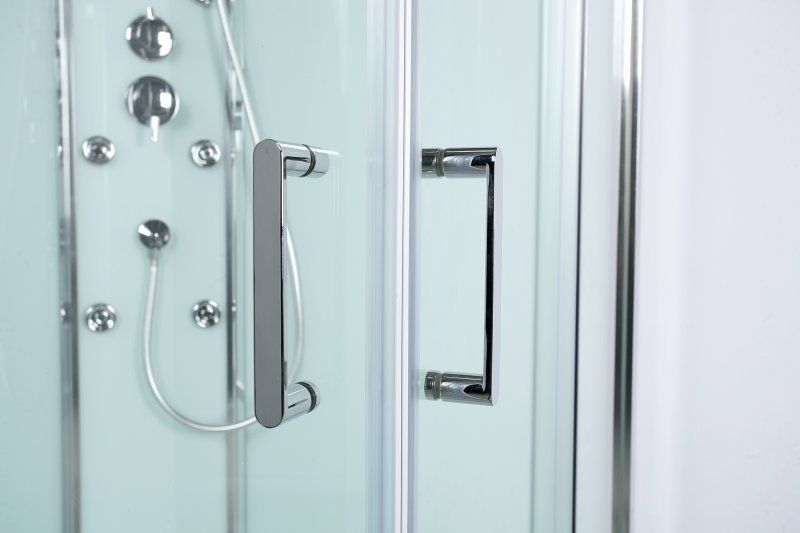 Душевая кабина BelBagno Uno 80x80 UNO-CAB-A-2-80-P-CR профиль Хром стекло ?тонированное Душевая кабина BelBagno Uno 80x80 UNO-CAB-A-2-80-P-CR профиль Хром стекло ?тонированное