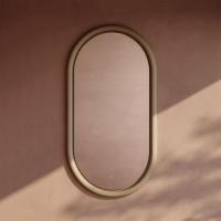 Artceram  Зеркало MILANO керамическая рама с подсветкой 55х100 см, цвет marrone matera