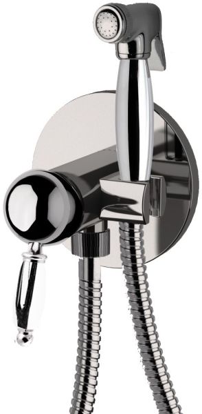 Daniel Retro, гигиенический душ со смесителем на хол./гор. воду, цвет золото