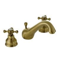 LADY Смеситель для раковины на 3 отв., бронза