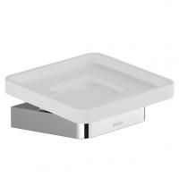 Мыльница подвесная RAVAK 10° X07P354 (металл/стекло, хром, на стену, прямоугольный, матовый), шт