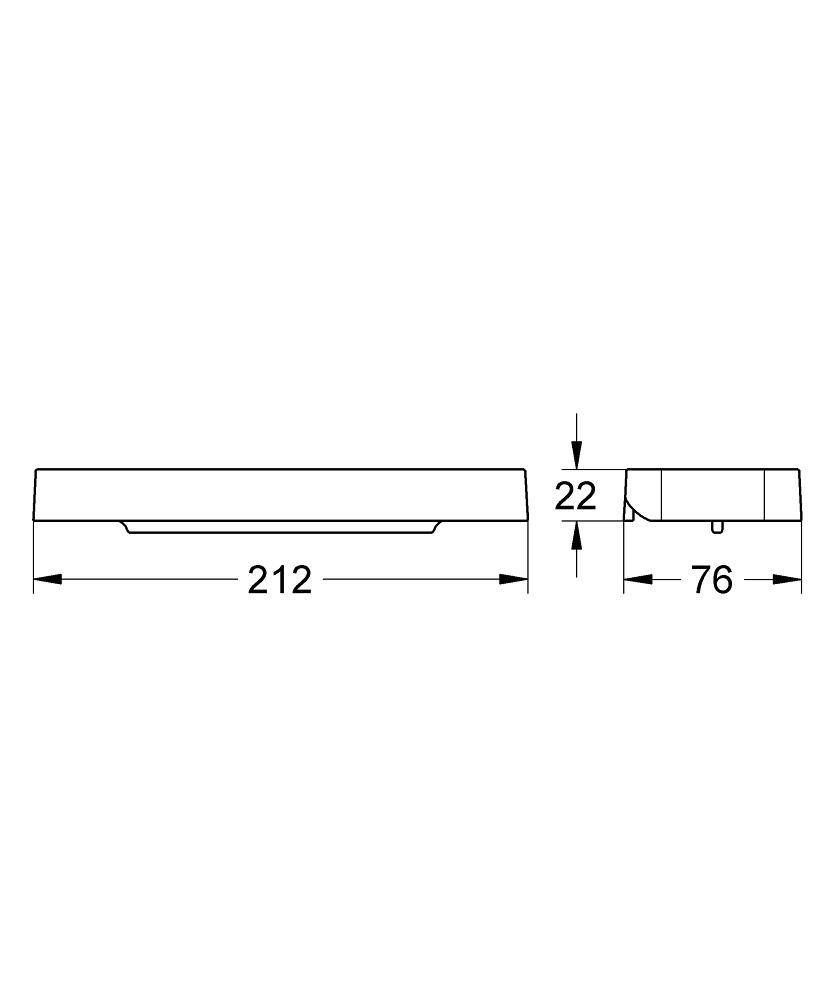 Полочка для GROHE Eurosmart Cosmopolitan (18349000) Полочка для GROHE Eurosmart Cosmopolitan (18349000)