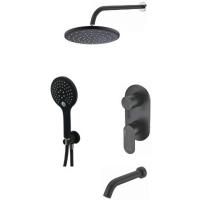 Душевая система WasserKRAFT Elbe A177471 Черная