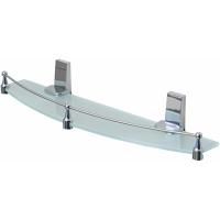 Стеклянная полка WasserKRAFT Lopau K-6044 Хром Стеклянная полка WasserKRAFT Lopau K-6044 Хром