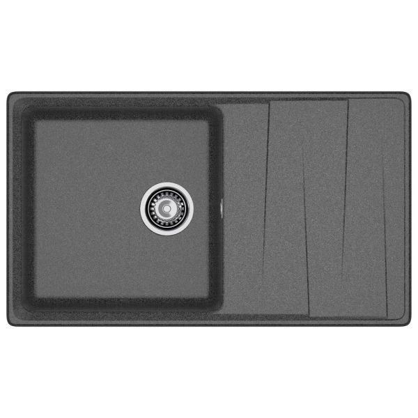 Кухонная мойка GranFest LEVEL 860L, графит