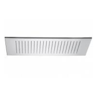 Bongio Soffioni Верхний душ прямоугольный 412*600 мм, цвет – Acciaio Spazzolato