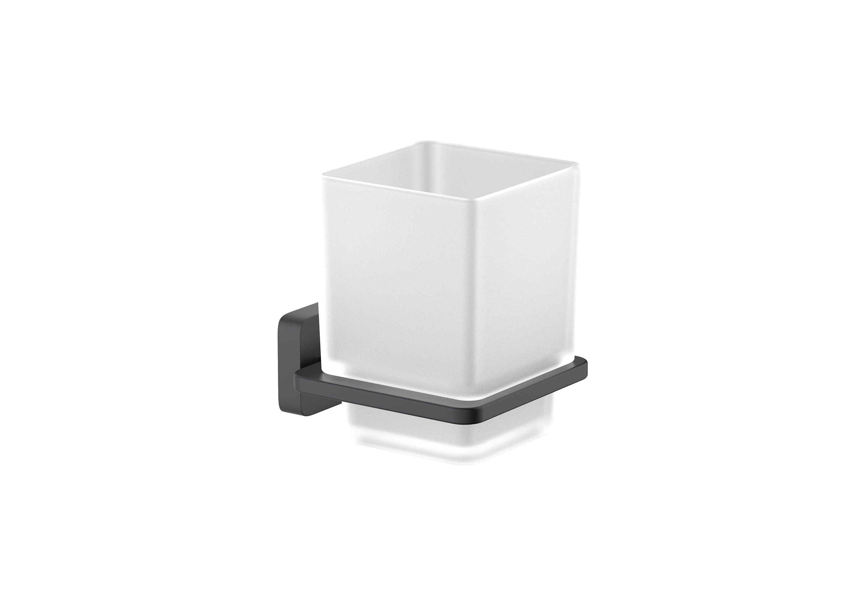 Стакан с держателем AQUATEK, матовый черный AQ4304MB ЛИБРА Стакан с держателем AQUATEK, матовый черный AQ4304MB ЛИБРА