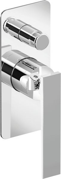 Mariner Kepler, смеситель внутристенный на 2 выхода, цвет хром