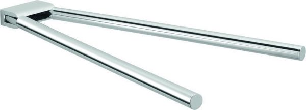 Gedy Canarie, полотенцедержатель двойной поворотный, цвет хром