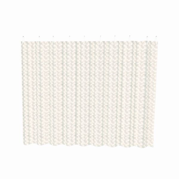 Штора для ванной FASHUN A8755, прозрачный