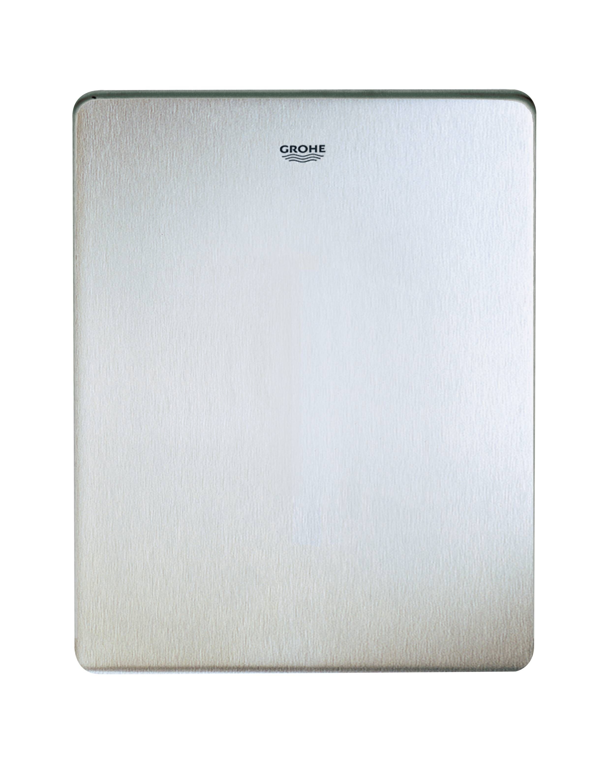 Радар-панель смыва для унитаза GROHE (1 режим смыва), суперсталь (38759SD0)