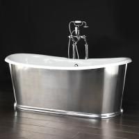 Devon REGAL Ванна чугунная 1820х810х705 cм, свободностоящая, отделанная с внешней стороны алюминиевыми листами