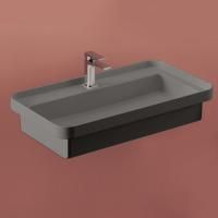 Artceram FUORI SCALA Раковина встраиваемая, 80х45см, c 1 отв под смеситель, без перелива, цвет: grigio oliva