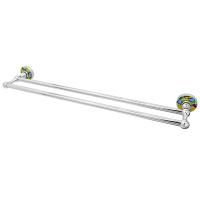 Полотенцедержатель WasserKRAFT Diemel K-2240 двойной Хром