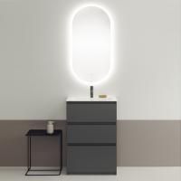BURGBAD LAVO 2.0 Зеркало 500х1000х25 мм., LED подсветка по периметру, 4250К, с выключателем BURGBAD LAVO 2.0 Зеркало 500х1000х25 мм., LED подсветка по периметру, 4250К, с выключателем