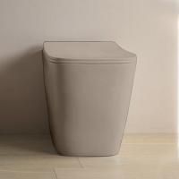 Artceram A16 Унитаз напольный, 52,5х36см, безободковый, слив универсальный, с крепежом, цвет: matera