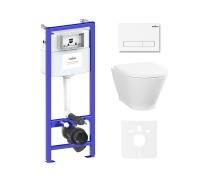 Комплект 6 в 1 Lavinia Boho Elegant Rimless 87561059, премиум с пластиковой клавишей