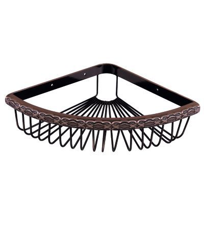 Полка корзина Lemark Jasmine LM6681ORB Черная бронза