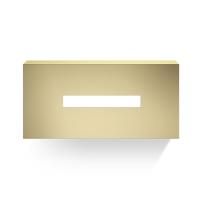 Decor Walther Classic KB 82 Диспенсер для салфеток 12x25x7.5см, цвет: золото матовое