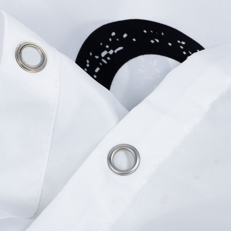 Штора для ванной комнаты FIXSEN DESIGN FX-2500, белый/черный, артикул FX-2500