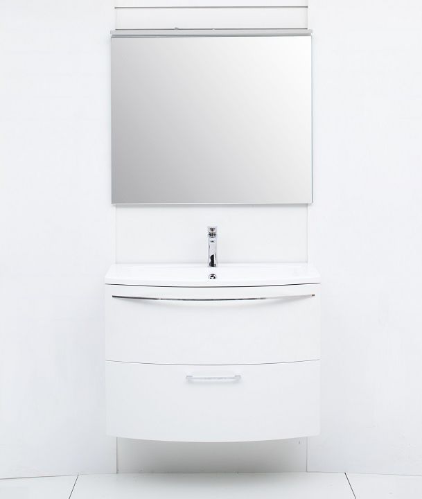 Зеркало De Aqua Сильвер 9075 серебро (без фацета)