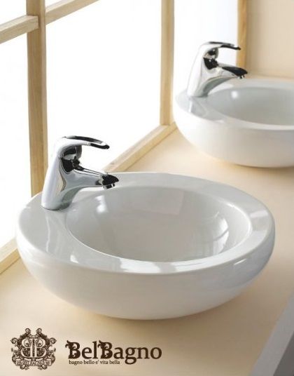 Раковина-чаша BelBagno Aria 50 BB1053LW Белая Раковина-чаша BelBagno Aria 50 BB1053LW Белая