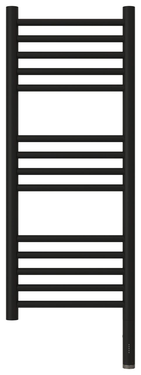 Полотенцесушитель, Сунержа, Богема 3.0, прямая, электрический, ширина, мм-332, глубина, мм-75, высота, мм-924, межосевое расстояние-300, подключение-нижнее справа, электрокомплект-МЭМ, мощность, Вт-300, материал-нержавеющая сталь, цвет-чёрный матовый