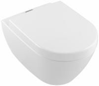 Унитаз, Villeroy&Boch, Subway 2.0, с открытым смывным краем , тип установки-подвесной, ширина, мм-370, глубина, мм-560, высота, мм-365, форма чаши-овальная, выпуск-горизонтальный, материал-санфарфор, сиденье-необходимо заказать, вид грязеотталкивающего по Унитаз, Villeroy&Boch, Subway 2.0, с открытым смывным краем , тип установки-подвесной, ширина, мм-370, глубина, мм-560, высота, мм-365, форма чаши-овальная, выпуск-горизонтальный, материал-санфарфор, сиденье-необходимо заказать, вид грязеотталкивающего по