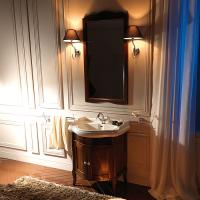 KERASAN Retro 69, раковина 69*52см с 1 отв., цвет: белый