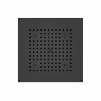 BOSSINI DREAM-CUBE Верхний душ 470 x 370 mm с 4 LED RGB, блок питания/управления, Cromoterapia, гибкая подводка,цвет: черный матовый