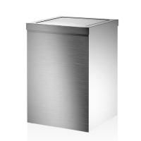 Decor Walther DW 113 Корзина для бумаги 20x20x30см, с крышкой, цвет: сталь матовая Decor Walther DW 113 Корзина для бумаги 20x20x30см, с крышкой, цвет: сталь матовая