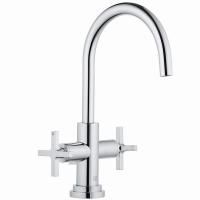 Смеситель для раковины  KLUDI NOVA FONTE Classic 201180520 (хром, L-17 H-31), шт Смеситель для раковины  KLUDI NOVA FONTE Classic 201180520 (хром, L-17 H-31), шт