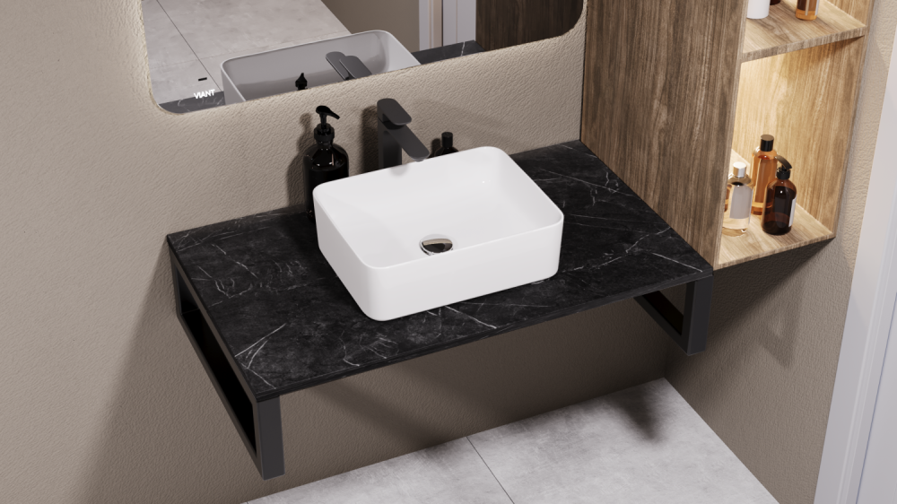 Столешница VIANT "Neo" (VNEO60MRCH-STMDF), артикул VNEO60MRCH-STMDF