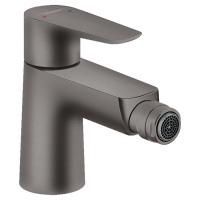 Смеситель для биде, Hansgrohe, Talis E, тип открывания воды-однорычажный, тип регулирования воды-керамический узел смешивания, отверстия для монтажа-1, высота, мм-129, вынос излива, мм-116, донный клапан-есть, цвет-шлифованный чёрный хром Смеситель для биде, Hansgrohe, Talis E, тип открывания воды-однорычажный, тип регулирования воды-керамический узел смешивания, отверстия для монтажа-1, высота, мм-129, вынос излива, мм-116, донный клапан-есть, цвет-шлифованный чёрный хром