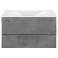 Тумба под раковину Vincea Fine VMC-2F800BT подвесная Beton
