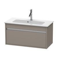 Duravit Ketho База под раковину  410x800x385, 1 выдв.ящик, цвет базальт матовый