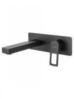 Смеситель для раковины встраиваемый WONZON & WOGHAND FRAME, Черный матовый (WW-88869010-MB)