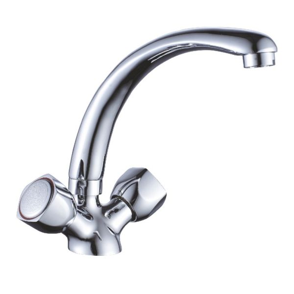 Смеситель для кухни Cron CN4409, хром