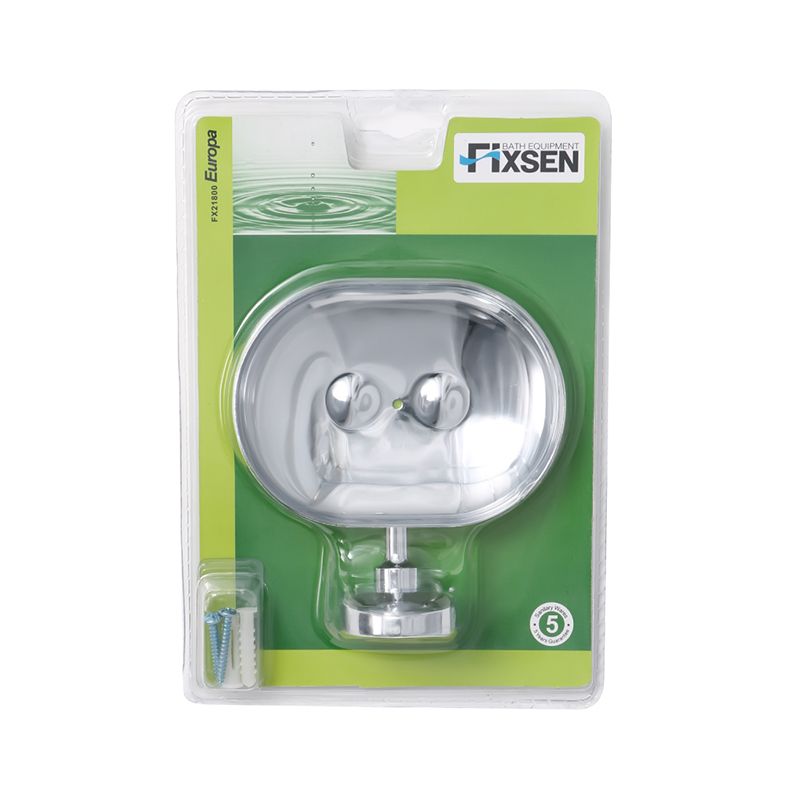 Мыльница FIXSEN EUROPA FX-21809B, хром, артикул FX-21809B