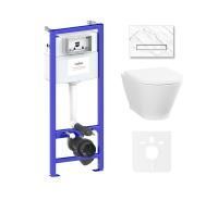 Комплект 6 в 1 Lavinia Boho Elegant Rimless 87561086, премиум с каменной клавишей