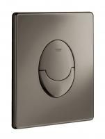 Панель смыва для унитаза GROHE Skate Air, вертикальный монтаж, темный графит глянец (38505A00)