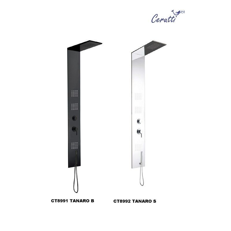 Панель TANARO S душевая Cerutti SPA CT8992 Панель TANARO S душевая Cerutti SPA CT8992