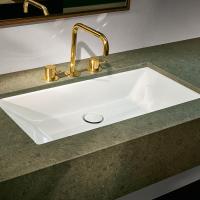 BETTE Loft  Раковина встраиваемая снизу 740х386х100 мм, без перелива, без отв под см. цвет белый BETTE Loft  Раковина встраиваемая снизу 740х386х100 мм, без перелива, без отв под см. цвет белый