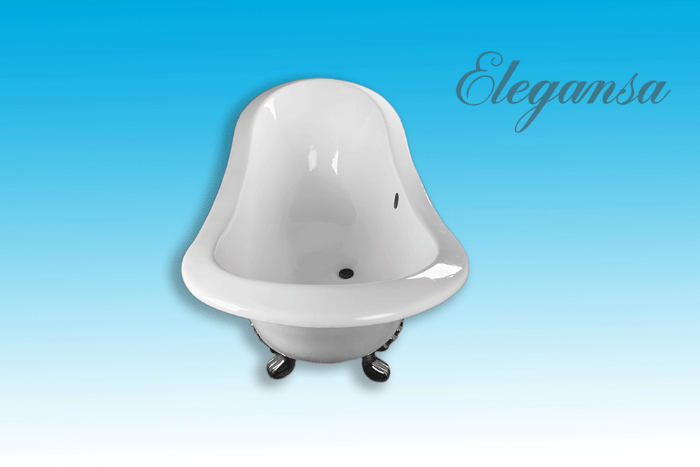 ВАННА чуг. ELEGANSA "TAISS" gold