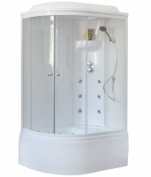 Душевая кабина Royal Bath RB 8120BK3-WT (белое/прозрачное) правая Душевая кабина Royal Bath RB 8120BK3-WT (белое/прозрачное) правая
