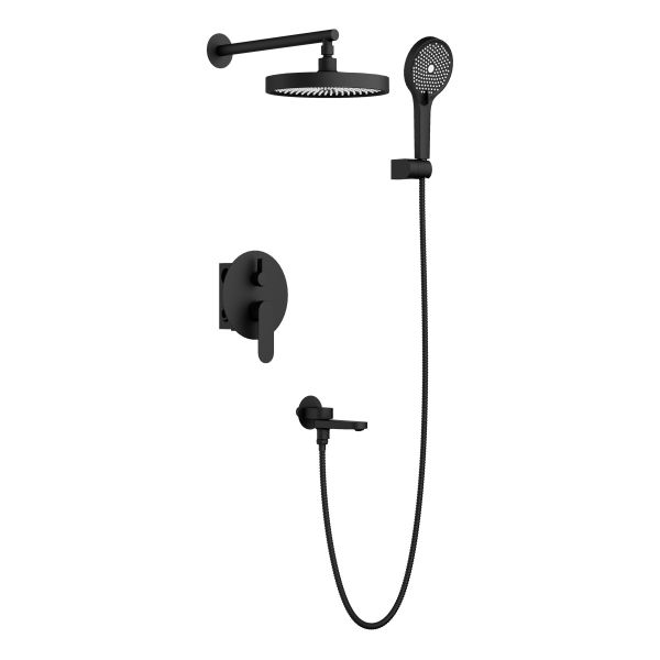 Душевая система встраиваемая BELZ B80713-7, черный