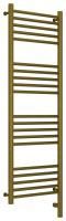 Полотенцесушитель электрический "БОГЕМА 3.0" прямая 1200х400 / МЭМ правый (Состаренная бронза)