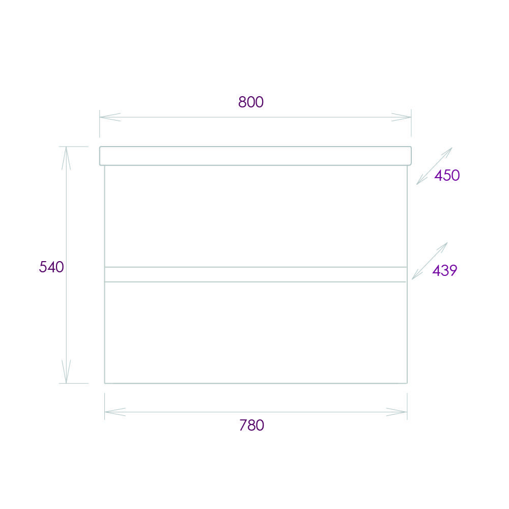 Тумба Onika Эвада 80 подвесная, белая (ум. Como 80)